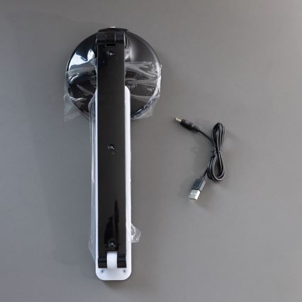 Zuma Line - LED Oplaadbaar tafellamp LED/6W/1200 mAh 3000/4500/6000K CRI 90 zwart