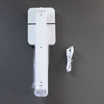 Zuma Line - LED Oplaadbaar tafellamp LED/8W/1200 mAh 3000/4500/6000K CRI 90 wit