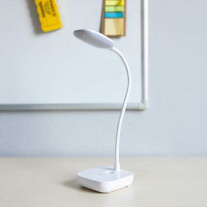 Zuma Line - Lampe de table rechargeable LED/7W/1200 mAh 3000/4500/6000K blanc