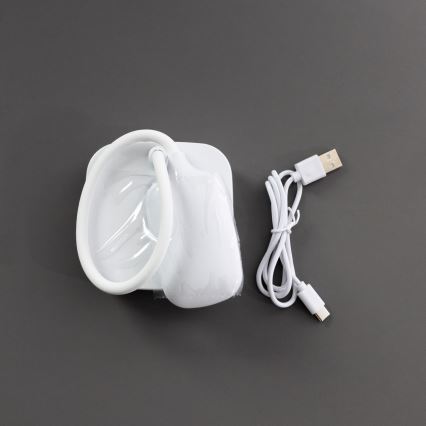 Zuma Line - Lampe de table rechargeable LED/7W/1200 mAh 3000/4500/6000K blanc