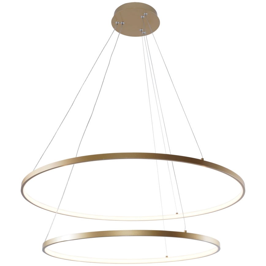 Zuma Line - LED Hanglamp aan een koord LED/60W/230V 3000/4000/6000K diameter 80 cm goud