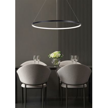 Zuma Line - LED-hanglamp aan kabel LED/36W/230V 3000/4000/6000K Ø 80 cm zwart
