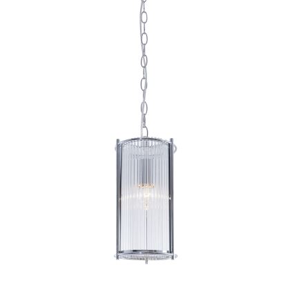 Zuma Line - Hanglamp aan een ketting 1xE27/40W/230V glanzend chroom