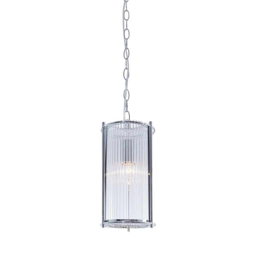 Zuma Line - Hanglamp aan een ketting 1xE27/40W/230V glanzend chroom