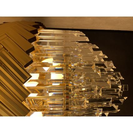 Zuma Line - Hanglamp aan een ketting 9xE14/40W/230V goud