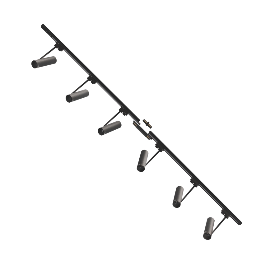 Zuma Line - Spot in een rail systeem 6xGU10/35W/230V zwart