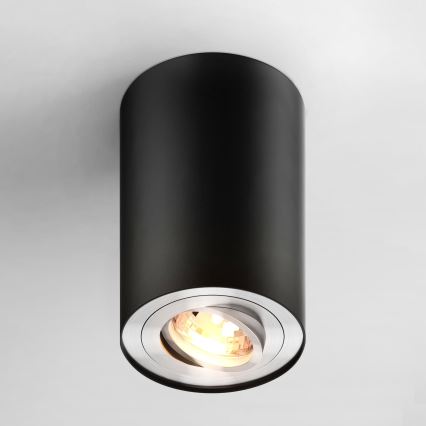 Zuma Line - Dimbare LED RGBW-spot 1xGU10/4,8W/230V zwart + afstandsbediening