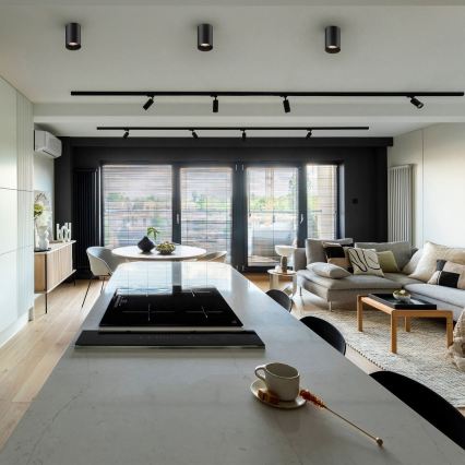 Zuma Line - Spot LED RGBW dimmable 1xGU10/6W/230V noir + télécommande