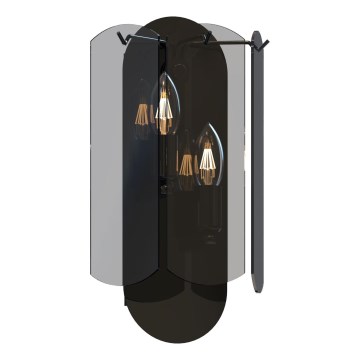 Zuma Line - Applique murale 2xE14/40W/230V noir
