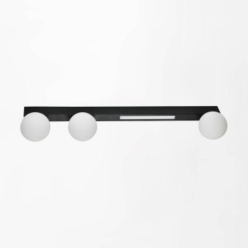Zuma Line - Applique murale 3xG9/40W/230V + LED/6W noir