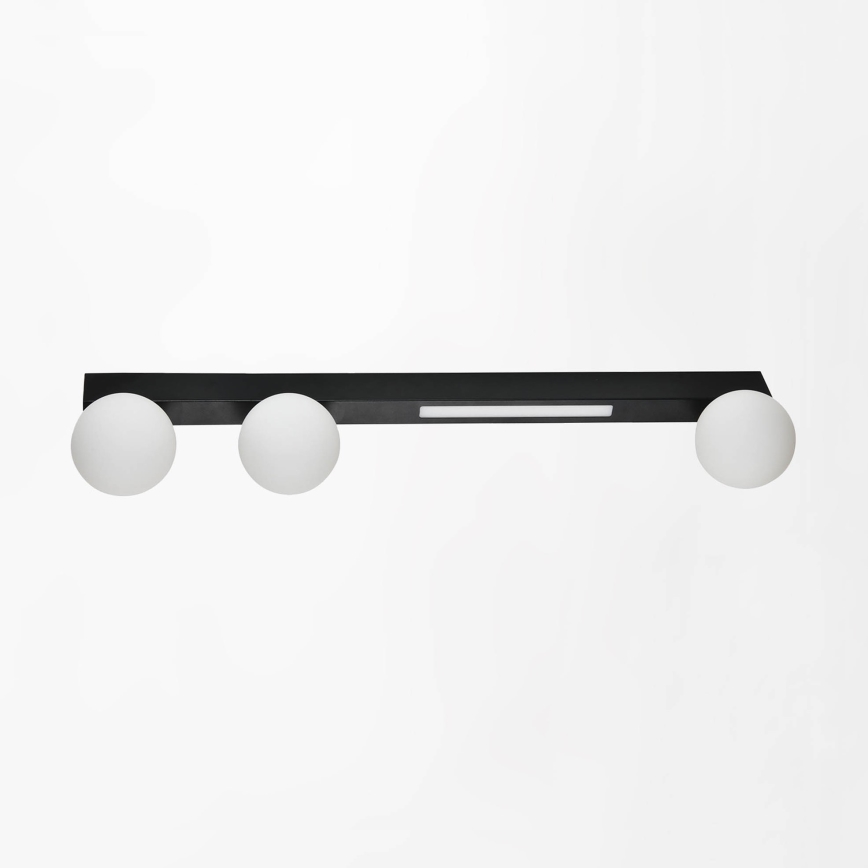Zuma Line - Applique murale 3xG9/40W/230V + LED/6W noir