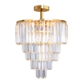 Zuma Line - Bevestigde hanglamp 10xE14/40W/230V goud