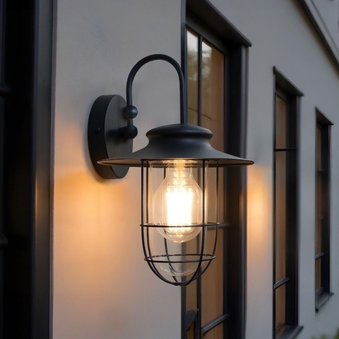 Zuma Line - Buiten wandlamp 1xE27/60W/230V IP44 zwart