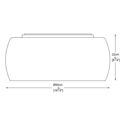 Zuma Line - Plafonnier en cristal 6xG9/42W/230V