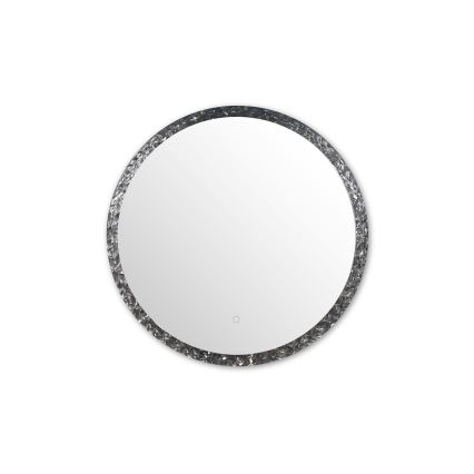 Zuma Line - LED Badkamer wand spiegel met een achtergrondverlichting LED/24W/230V 3000/4000/6000K diameter 60 cm IP44 glanzend chroom