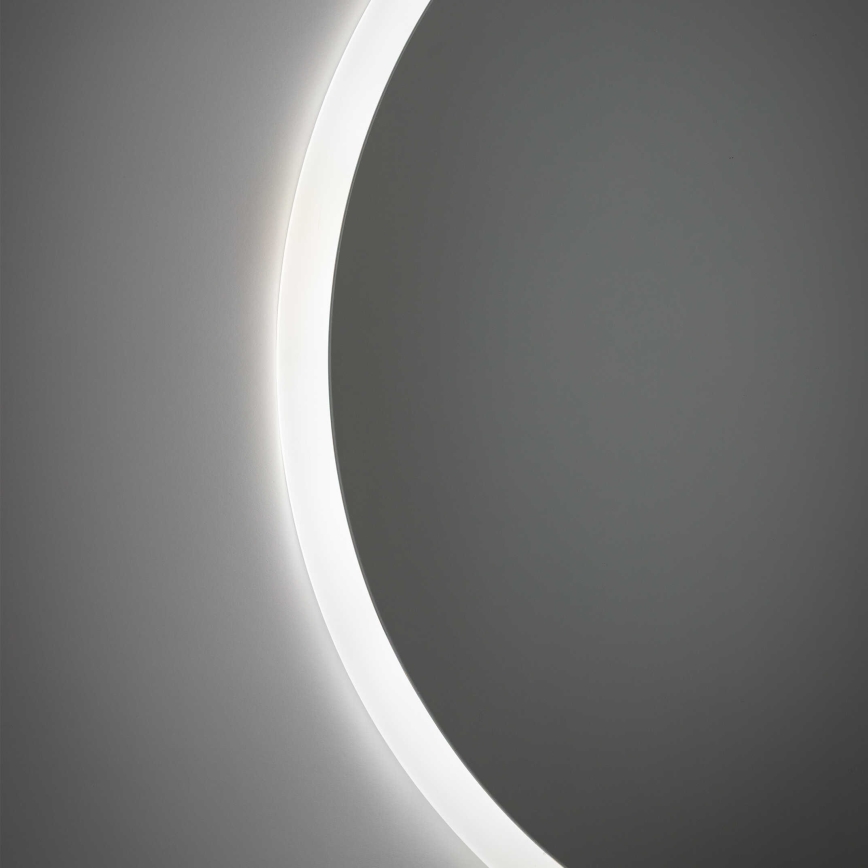 Zuma Line - LED-wandspiegel voor de badkamer met geïntegreerde LED-achterverlichting, 36W, 230V, 3000/4000/6000K, Ø 80 cm, IP44