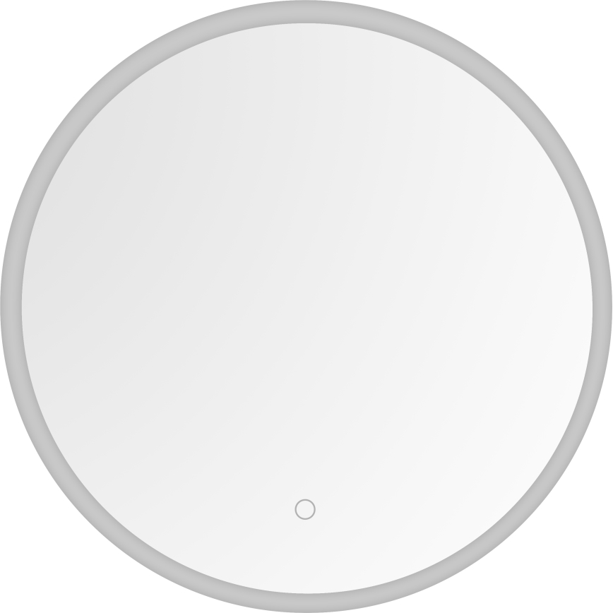 Zuma Line - Miroir mural de salle de bains rétroéclairé LED/36W/230V 3000/4000/6000K Ø 80 cm IP44