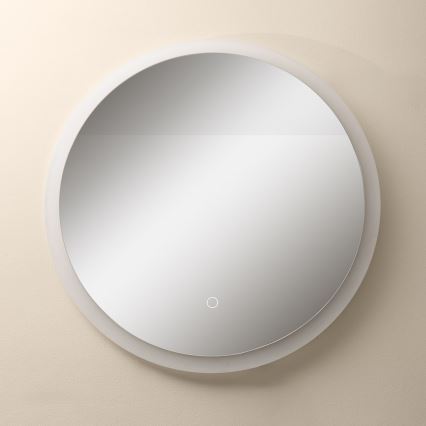 Zuma Line - LED Badkamer wand spiegel met een achtergrondverlichting LED/24W/230V 3000/4000/6000K diameter 60 cm IP44 wit