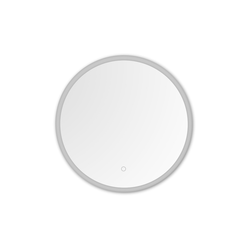 Zuma Line - LED badkamerspiegel voor wandmontage met geïntegreerde LED-achtergrondverlichting, 24W, 230V, 3000/4000/6000K, Ø 60 cm, IP44