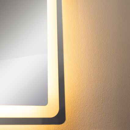 Zuma Line - LED Badkamer wand spiegel met een achtergrondverlichting LED/24W/230V 3000/4000/6000K 70x50 cm IP44