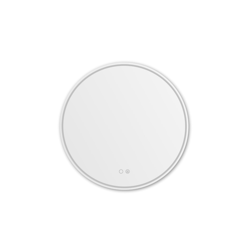 Zuma Line - Miroir mural chauffant de salle de bain avec rétro-éclairage LED/24W/230V 3000/4000/6000K d. 60 cm IP44