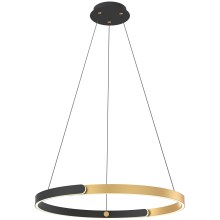 Zuma Line - Dimbare LED hanglamp aan een koord LED/30W/230V zwart/goud