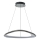 Zuma Line - Dimbare LED hanglamp aan een koord LED/34W/230V 3000K zwart glanzend chroom