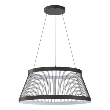 Zuma Line - Dimbare LED hanglamp aan een koord LED/53W/230V 2700-6000K zwart + afstandsbediening