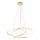 Zuma Line - Dimbare LED hanglamp aan een koord LED/56W/230V goud