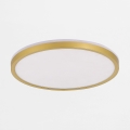 Zuma Line - Dimbare LED Plafondlamp LED/38W/230V + LED/11W 3000/4000/5500K diameter 50 cm goud
