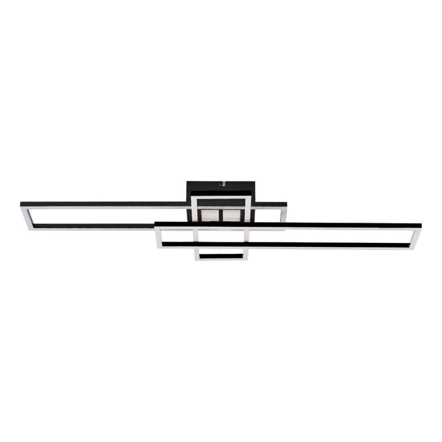 Zuma Line - Dimbare LED Plafondlamp LED/55W/230V 3000-6000K zwart + afstandsbediening