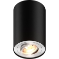 Zuma Line - Dimbare LED RGBW-spot 1xGU10/6W/230V zwart + afstandsbediening