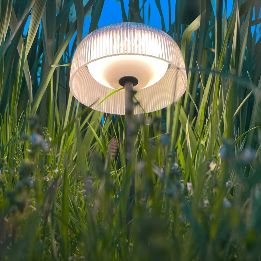 Zuma Line - LED Dimbaar zonne- oplaadbaar tafellamp LED/2,5W/2000 mAh IP44 zwart