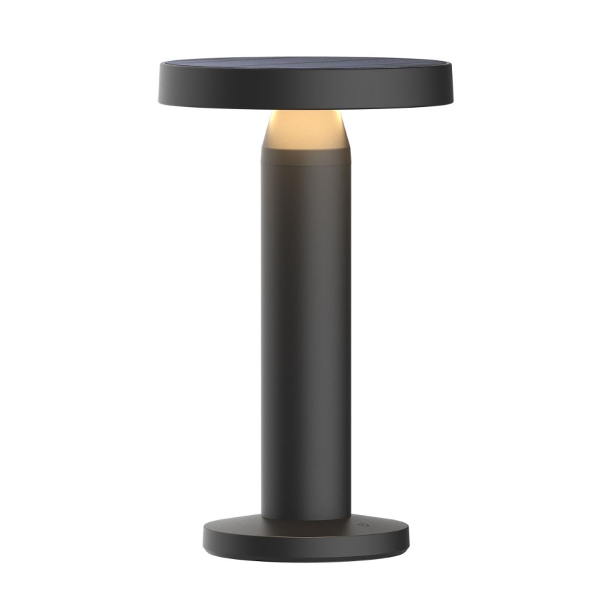 Zuma Line - LED Dimbare Solar Oplaadbare Tafellamp LED/2W/2000 mAh IP44 zwart