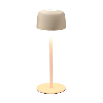Zuma Line - LED Dimbare Oplaadbare Bureaulamp LED/2W/1200 mAh IP44 Crème