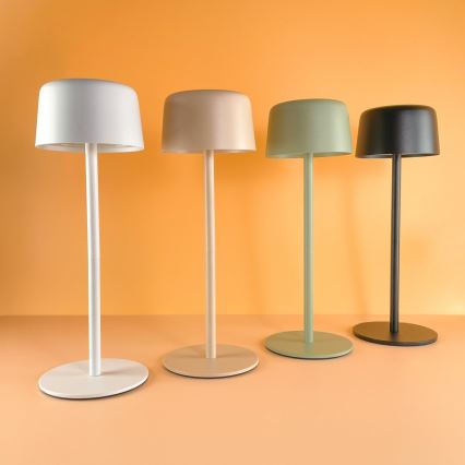 Zuma Line - LED Dimbare oplaadbare tafellamp LED/2W/1200 mAh IP44 wit