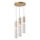 Zuma Line - Goudkleurige hanglamp met kabel 3xE14/7W/230V