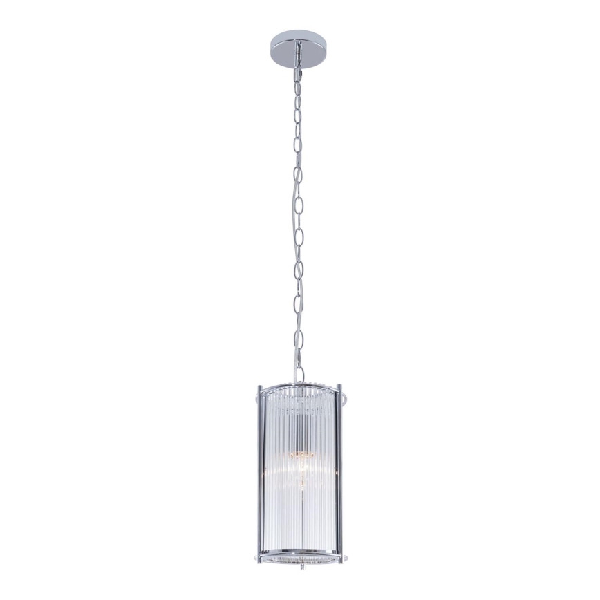 Zuma Line - Hanglamp aan een ketting 1xE27/40W/230V glanzend chroom