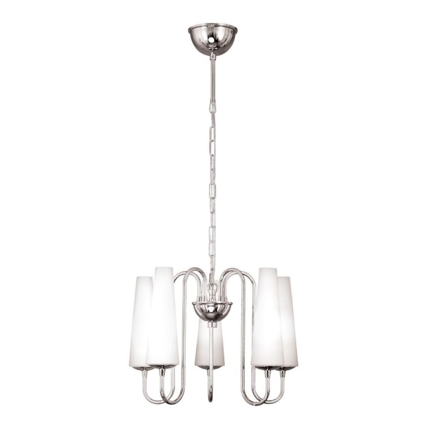 Zuma Line - Hanglamp aan een ketting 5xE14/40W/230V glanzend chroom