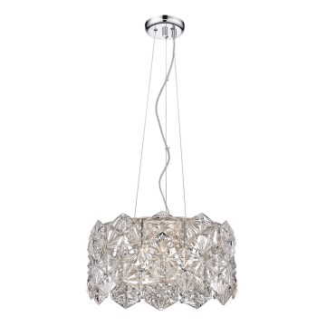 Zuma Line - Hanglamp aan een koord 5xG9/33W/230V glanzend chroom