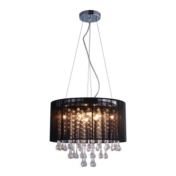 Zuma Line - Hanglamp aan een koord 8xG9/40W/230V zwart