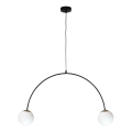 Zuma Line - Hanglamp met kabel 2xE14/10W/230V zwart