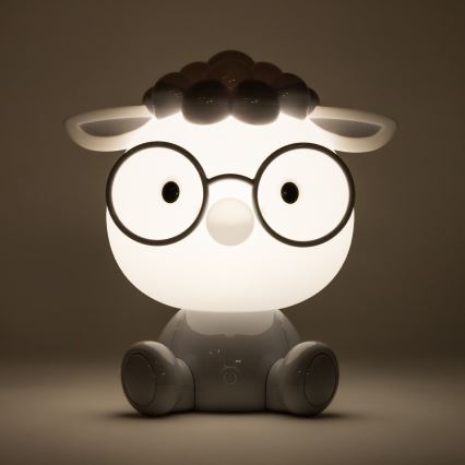 Zuma Line - Lampe de table tactile à intensité variable pour enfants LED/3W/230V mouton gris