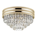 Zuma Line - Kristallen plafondlamp 5xE14/40W/230V goudkleurig