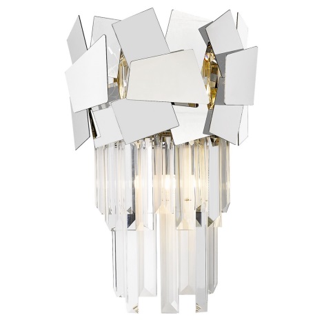 Zuma Line - Kristallen Wand Lamp 2xG9/42W/230V