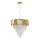 Zuma Line - Kroonluchter aan kabel 7xG9/28W/230V goud