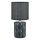 Zuma Line - Lampe de table 1xE14/40W/230V noir/décor en marbre