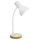 Zuma Line - Lampe de table 1xE27/40W/230V blanc/chêne