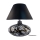 Zuma Line - Lampe de table 1xE27/60W/230V noire