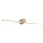 Zuma Line - LED Badkamer spiegelverlichting LED/8W/230V 60 cm IP44 goud
